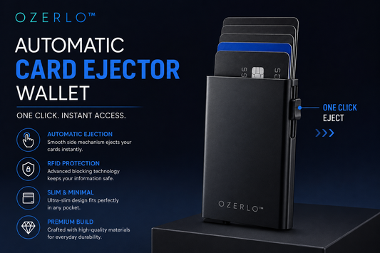 Automatic Card Ejector Wallet: Upgrade for the Modern World