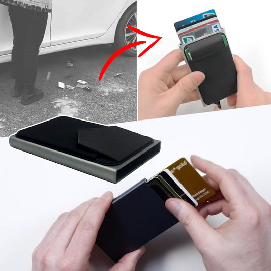 minimalist card holder wallet