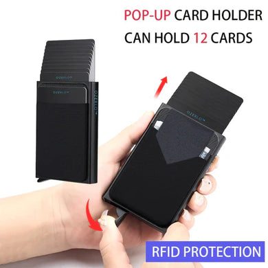 Ozerlo RFID 12-Card Slim Wallet