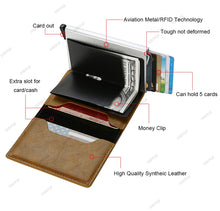 Load image into Gallery viewer, Ozerlo CarbonGuard RFID Minimalist Wallet