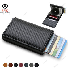 Load image into Gallery viewer, Ozerlo CarbonGuard RFID Minimalist Wallet