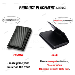 Ozerlo CarbonGuard RFID Minimalist Wallet