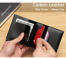 Load image into Gallery viewer, Ozerlo CarbonGuard RFID Minimalist Wallet