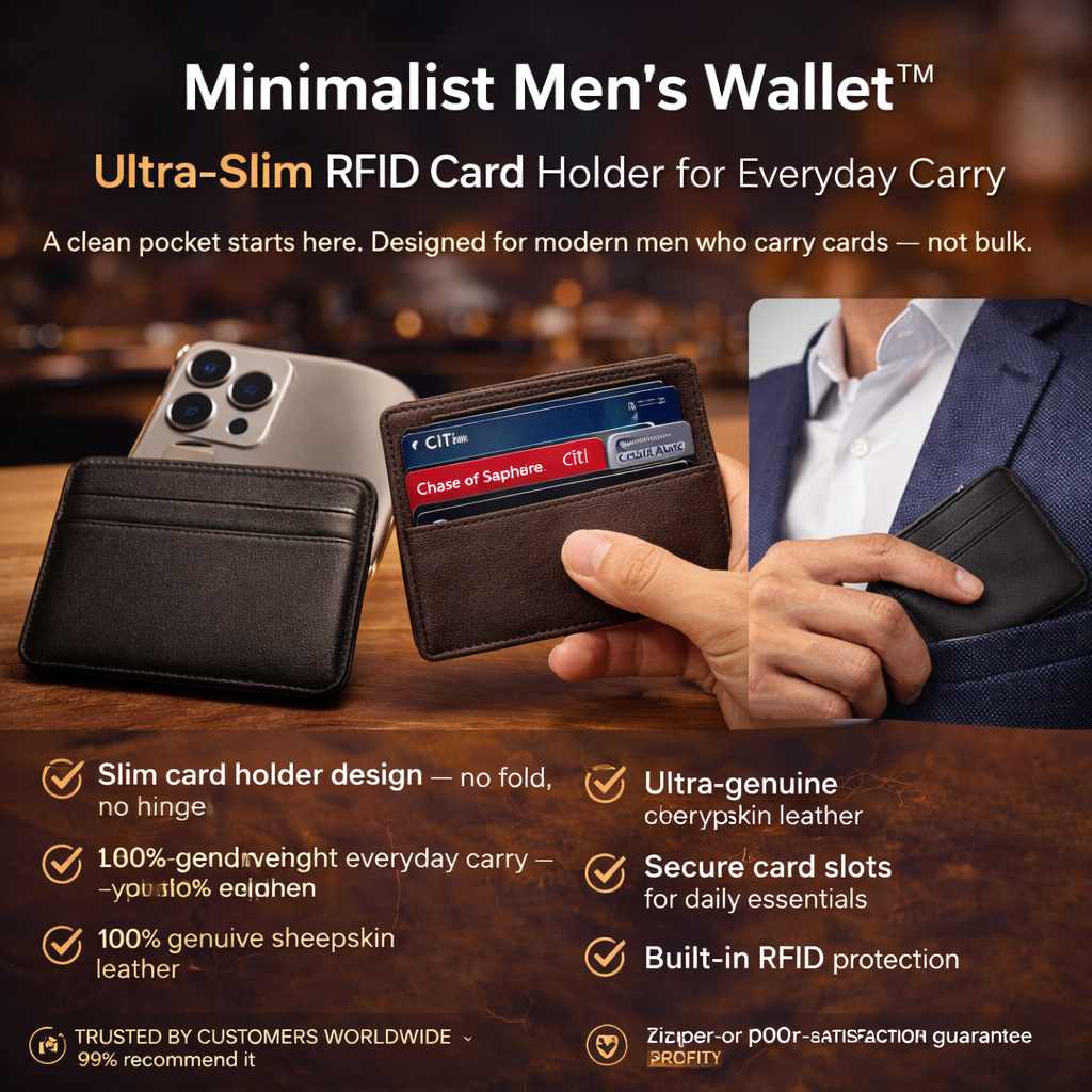 Minimalist Men's Wallet™