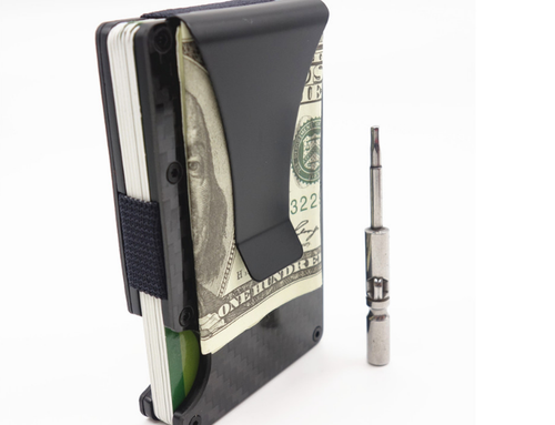 Ozerlo™ Mens Carbon Fiber Card Holder Wallet™/ Wallets Online